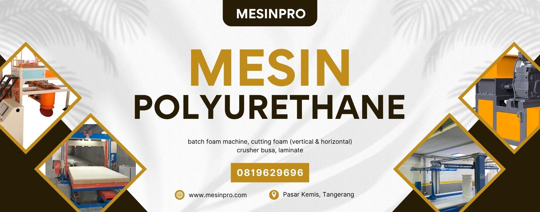 Supplier Mesin Busa Polyurethane